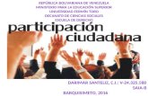 Participacion Ciudadana y Gestion Publica
