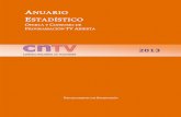 Anuario Estadístico de Oferta y Consumo TV Abierta 2013
