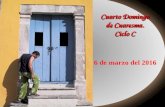 DOMINGO 4º DE CUARESMA. CICLO C. DIA 6 DE MARZO DEL 2016