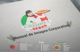 Manual de imagen corporativa Pizzería Da Sebas