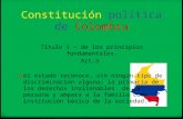 Constitución política de colombia