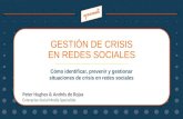 Gestión de Crisis en redes Sociales