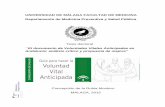 El documento de Voluntades Vitales Anticipadas en Andalucia ...