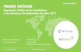 Informe Reputación Online Elecciones Presidenciales Ecuador 2017