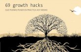 Recopilación de 69 Growth Hacks
