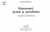 Samuel, juez y profeta. Lectura narrativa CB/89