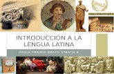 Introducción a la lengua latina (Paula Freiría)