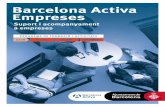 Barcelona Empresa - Programa 3er trimestre 2016