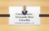 CUESTIONARIO- Fernando Ríos Estavillo