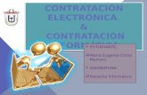 Contratación electrónica & contratación informática   diapositivas