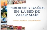PERDIDAS Y DAÑOS EN  LA RED DE VALOR MAÍZ