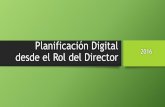 Planificación digital 2016 director