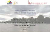 la universidad y la política de desarrollo productivo Monteria 1  11-16