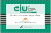 Energias Renovables a Escala Urbana - Dr. Christian Navntoft