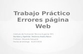 Trabajo practico pagina web Verónica Rolon