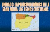 La península ibérica en la Edad Media: los reinos cristianos