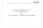 FUTBOL AMERICANO REGLAMENTO - CONADEIP 2016-2017