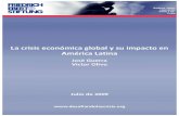 La crisis económica global y su impacto en América Latina