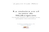 La música en el teatro de Shakespeare