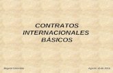 Contratos internacionales básicos