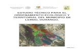 estudio técnico para el ordenamiento ecológico y territorial del ...