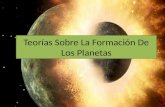 Teorías sobre la formación de los planetas