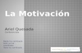 Presentacion conferencia de motivacion personal