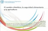 Cambio Climático, Agricultura y SAN