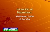 Presentacion pp badminton