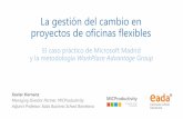 La gestión del cambio en proyecto de oficinas flexibles (Xavier Hernanz, PMI Barcelona)