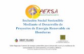 Dominican Republic| Nov-16 | PERSA: Inclusión Social con Energía Renovable