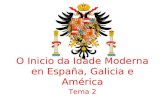 Tema 2. Inicio da Idade Moderna en España