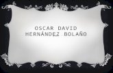Oscar david hernández bolaño