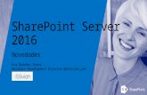SharePoint Server 2016 novedades