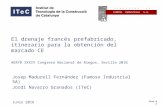 El drenaje francés prefabricado, itinerario para la obtención del marcado CE