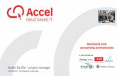 Exact presentatie accounting seminarie Accel