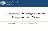 Lenguajes de programaci³n  programaci³n visual