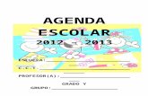 Agenda escolar 2012 2013