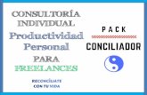 Productividad personal para Freelances - PACK CONCILIADOR (RCTV)
