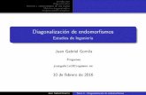 Tema 5 Álgebra Lineal: Diagonalización de endomorfismos