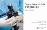 Neteja i desinfecció d'endosocopis