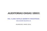 Curso auditoria ohsas 18001 1
