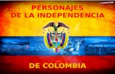 Personajes indpendencia de colombia