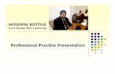01 - Jay Professional Practice Presentation