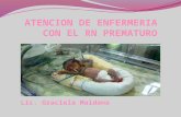 Atencion de enfermeria con el niño prematuro