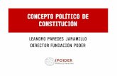 Concepto político de constitución, 2015. Autor: Leandro Paredes J.