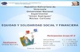 Presentación Equidad y Solidaridad Social y Financiera