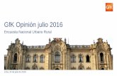 GfK Opinión Pública Julio 2016 2