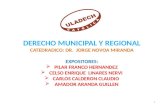 Exposicion derecho municipal regional