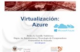 Cloud Computing. Virtualizaci³n. Azure